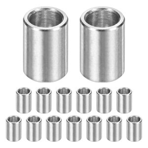 M METERXITY 15PCS M7 304�X�e�����X�X�`�[���X�y�[�T�[7mm ID x 10mm OD x 14mm l ���^���X�N�����[�X�^���h�I�t�u�b�V���O��s�@�d�グ���E���h�X�y�[�T�[304�X�e�����X�X�`�[���p�l�W�{���g�V���o�[