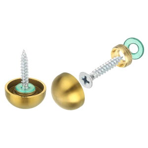 uxcell 20Zbg̃~[XN[ƃLbv Ǌ|ŔL̎tpɓK20mm304XeXX`[Jo[lC F