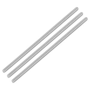 uxcell SlW M6 ؃{g bh X^bh{g OlW 180mm ˂ sb`1mm 304XeX| E˂ 3{