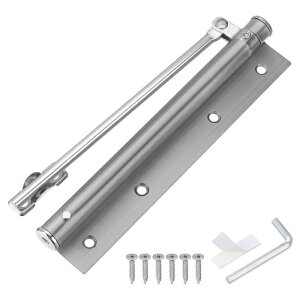 uxcell 195mm/7.68" XvOhAN[U[ XeXhAN[U[ ߉\ȕ܂葬x ȕ20-40kg̃hAɓKp Vo[