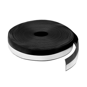 uxcell �h���h�A�V�[�� 25mm �V���R���V�[���X�g���b�v �h�A�h���t�g�X�g�b�p�[ �ڒ��e�[�v �E�B���h�E �n�E�X �V�����[�K���X�̌��ԗp 15m ���F