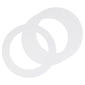 uxcell 6�C���`�_�E�����C�g�p�O�[�t�����O 4�Z�b�g ���a6.3�C���`/�O�a8.7�C���` �X�`�[�����t���b�g�O�[�t�g���������O �L�������C�g�J�o�[�v���[�g �V�[�����O�E�ǌ��p�����t���b�V���}