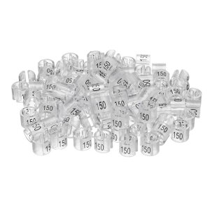 uxcell 160  ߗރnK[}[J[ 150 ԍ^O 3.5mm bh ߗރTCY nK[NbvɓK ߗސFx ߗރnK[p 