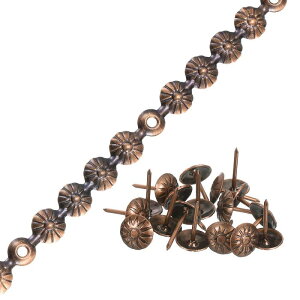 uxcell �A�b�v�z���X�^���[�^�b�N�X�g���b�v 1���[�g���̃t�����[�f�R���[�V�����t���\�t�@�w�b�h�{�[�h�`�F�A�Ƌ�p�A�b�v�z���X�^���[�l�C���i11mm�̓����j