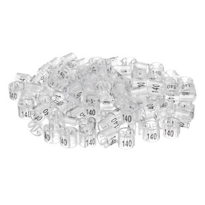 uxcell 160 nK[}[J[ 140 ԍ^O3.5mm bh ߗރTCY nK[Nbv ߗސFx ߗރnK[p 