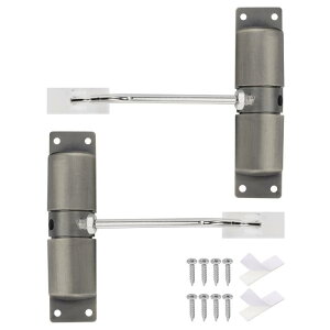 uxcell 2Zbg 128mm/5.04" XvOhAN[U[ A~ hAN[U[ \ȕ܂葬x z[pZtN[WO 20-40kg̃hAɓKp uYF