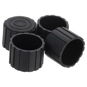 uxcell 4Zbg̈֎qrLbv 1-1/2"PVC~߃tB[gGhLbvJo[ Ƌp̊ۂ֎qrی F