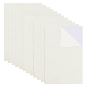 uxcell 12ZtStFgV[g 12x8" 񊊂StƋpbh DIYA[gNtg Ƌe[uNX } bg̕یp F