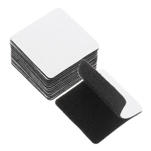 uxcell StbNƃ[vXgbv 2x2.4"/6x6cm 50Zbg  tbNƃ[ve[v ͂ȔSobNt@Xi[ ʐڒXgbv z[ItBX gpɍœK