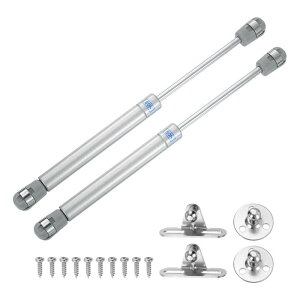 uxcell 1080N / 18lb�K�X�V���b�N�X�g���b�g���t�g�T�|�[�g RV �x�b�h�t���A �n�b�`�h�A TV�L���r�l�b�g �{�b�N�X���b�h�p �K�X�X�v�����O�i�V���o�[ 6�Z�b�g�j