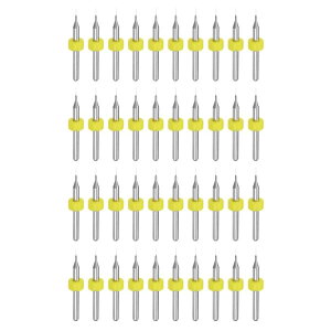 uxcell PCBhrbg 0.2mm ^OXeJ[oCh [^[c[  CNC  vgH }CNhrbg 1/8"VN 40Zbg