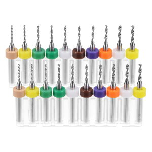 uxcell PCBhrbg 1.1mm-2.0mm `OXeJ[oCh [^[c[  CNC  vgH }CNhrbg 1/8"VN 1Zbgi20j