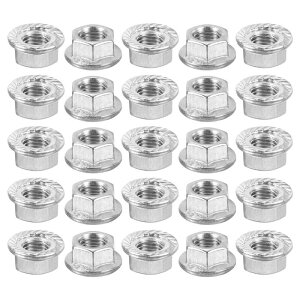 uxcell M10x1.25mm Z[VttWZpbNibg 25 304XeX| ~߃gbNZptWibg tXbh 邢dグ Vo[