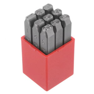 uxcell 9Zbg 1/4" 6mm o[Xp` ǂiH| 0-9 p`vXc[ X^vZbg ƃnhp`  vX`bN ؍ U[ ^J X^sOp