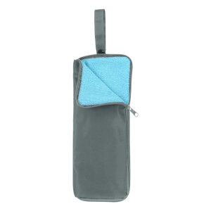 uxcell �P�� �L�����[�o�b�O �|�[�^�u�� ���o�[ �V�u�� �G��P�X���[�u �܂肽���݃J�o�[ �h���|�[�`�P�[�X �ۊ� ���s �ƒ�p 12 cm x 32 cm �_�[�N�O���[