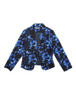 楽天市場】青 ブルー（柄花・植物）（コート・ジャケット｜レディース 