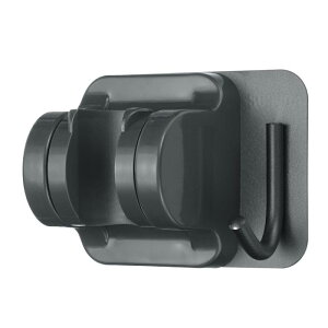 uxcell �n���h�w���h�V�����[�w�b�h�z���_�[ �n���K�[�t�b�N�t�� ���͂Œ��߉\ �V�����[�����h�z���_�[�ǎ��t�� �����h���V�����[�n���h���z���_�[ �h�����s�v �O���[ 2��