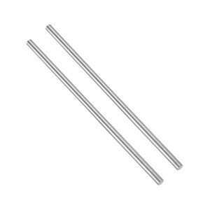 uxcell �`�^���ۖ_2�{�Z�b�g ���a7mm×����102mm GR5������ TC4�`�^���ۖ_ �͌^��s�@�E�ԁE�D���p DIY�N���t�g �������H [0.28×4]