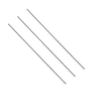uxcell 3�{ GR5�`�^���ۖ_ ���a4mm(0.16) ����153 mm(6) �����\���b�hTC4�`�^�������ۖ_ ���b�h�X�g�b�N DIY �N���t�g �͌^��s�@ �� �D�� �������H�p