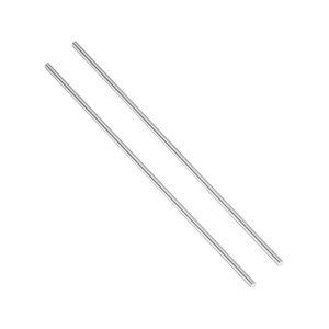 uxcell �`�^���ۖ_ 2�{�Z�b�g ���a5.5mm×����204mm GR5/TC4 �`�^������ �����ۖ_ �͌^��s�@�E�ԁE�D���p DIY�N���t�g �����H�� [0.22×8]