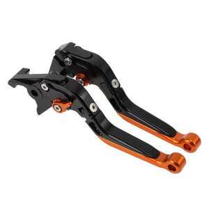 YURUGEAR �z���_�ɑΉ� NC700/NC750 S/X 2016-2020�p �V���[�g�����O�u���[�L�N���b�`���o�[ �����\ �o�C�N�n���h���u���[�L���o�[ �A���~������ �u���b�N�n���h�� �I�����W�G���h