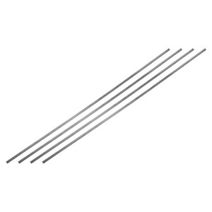 uxcell �p�|�_ 4�{�Z�b�g 1/8x1/8x12(3 mmx3 mmx305mm) A36 �p�^�X�`�[�����b�h �����L�[�X�g�b�N �L�[�a�p �\���T�|�[�g �Y�Ƌ@�B DIY�N���t�g�p