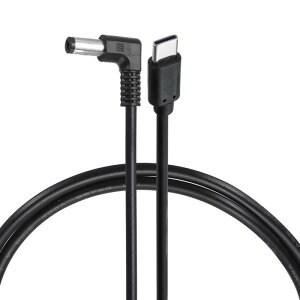 uxcell USB C to DC �d���P�[�u�� 12V 3A 27W 5.5x2.1mm 3.3ft USB C to DC �o�P�b�g PD�g���K�[�v���O Ty pe-C �d���R�[�h �}���[�d�P�[�u�� �m�[�g�p�\�R�� ���j�^�[ �Ď��J�����p
