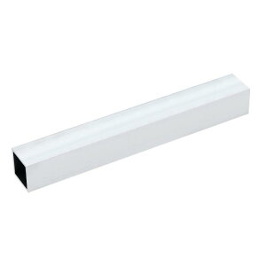 uxcell 6063�p�`�A���~�j�E���`���[�u 40mm×40mm×3 mm�ǌ� 305mm/12�C���` �A���~�H�Ɨp�X�g���[�g�`���[�u ���zDIY�E�Ƌ�p�V�[�����X�����p�C�v