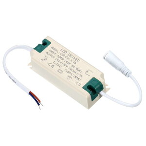 PATIKIL 18-24W 300mA LED�h���C�o�[ AC 85-265V �o�� 54-80V DC ���X�R�l�N�^ ��d�������� �g�����X �O���d��