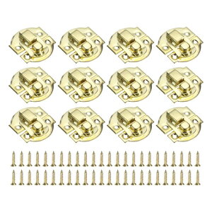 uxcell 12�̃n�X�v�N�� �X�v���b�`���b�N 29 x 27mm�����p���g���{�b�N�X�g�O�����b�`���^���o�b�N���n�X�v���b�N ��΃{�b�N�X�X�[�c�P�[�X�H��ؐ��P�[�X�p�̃l�W�t�� ���F