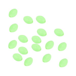 PATIKIL 5x3.4mm ���~�i�X�ނ�r�[�Y 200�� �v���X�`�b�N �O���[�ނ�a �� ���O�r�[�h �^�b�N���c�[�� �ȉ~�` �O���[��