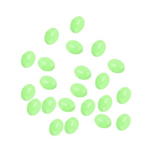 PATIKIL 7x5mm ���~�i�X�ނ�r�[�Y 200�� �v���X�`�b�N �O���[�ނ�a �� ���O�r�[�h �^�b�N���c�[�� �ȉ~�` �O���[��