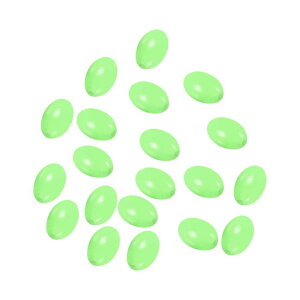 PATIKIL 12x8mm ~iXނr[Y 200 vX`bN O[ނa  Or[h ^bNc[ ȉ~` O[