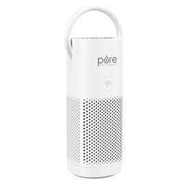 Pure Enrichment (ピュアエンリッチメント) PureZone ミニ ポータブル 空気清浄機 - True HEPAフィルターで空気清浄 アレルギー緩和/煙などの除去をサポート - 旅行/自宅/オフィスでの使用に最適 (ホワ