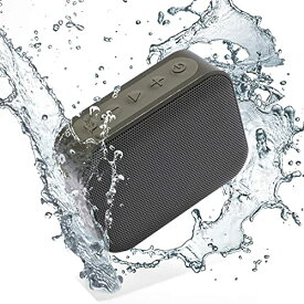アイリスオーヤマ スピーカー Bluetooth 5.3 防水 IPX5防水規格 小型 防水 2台同時ペアリング 12時間連続再生 USB ワイヤレス コンパクト マイク内蔵 ブルートゥース BTS-112-HGY