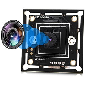 ELP 100万画素 カメラモジュール 720P 30fps Webカメラモジュール 45度M7レンズ Webカメラ 広角 CMOS 1/4" OV9712 USBカメラ 1MP カム HD ウェブカメラpc USB給電 ウェブカメラ 動