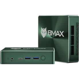 BMAX ミニPC 12GB DDR4+512GB NVMe SSD、Windows 11、インテル Core i3-1000NG4 CPU 3.2GHz、3画面出力 4K@60Hz、HDMI 2.0 ×2/Type-C×1/USB 3.