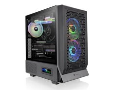 Thermaltake Ceres 300 TG ARGB Black E-ATXマザーボード対応 エアフロー重視型 ミドルタワー PCケース CA-1Y2-00M1WN-00 CS8724