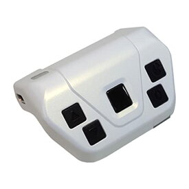 GOALMU TREE モビリティ シンブル フィンガー マウス ポインター ウェアラブル ハンドヘルド ワイヤレス Blutooth4.0 光学センシング ノートパソコン スマートフォン用 人間工学的デザイン 17gグラム - ホワイト