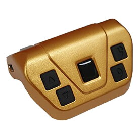 GOALMU TREE モビリティ シンブル フィンガー マウス ポインター ウェアラブル ハンドヘルド ワイヤレス Blutooth4.0 光学センシング ノートパソコン スマートフォン用 人間工学的デザイン 17gグラム - ゴールド