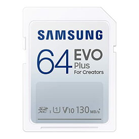 日本サムスン Samsung EVO Plus SDカード 64GB SDXC UHS-1 U1 MB-SC64K/EC 国内正規品