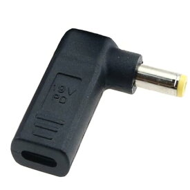 fine-R タイプC USB-C 入力 DC 5.5×1.7mm 主に Acer （他サイズあり） 変換 ノートパソコン 充電 PD 充電 日本検品済 TYPE-C 変換アダプター プラグ AC 充電 （PL保険加入品） (P 5517