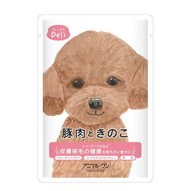 アニマル・ワン エブリ・ワン（every wan） ちょいのせDeli／豚肉ときのこ 60g