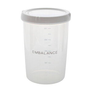 EMBALANCEiGoXj DEEP ROUND CONTAINERifB[vEhReij ME1000ml^WhiteizCgj