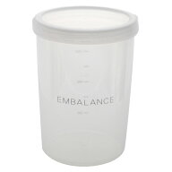 EMBALANCE（エンバランス） DEEP ROUND CONTAINER（ディープラウンドコンテナ） L・1500ml／Clear（クリ…