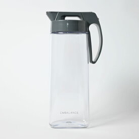 EMBALANCE PITCHER（旧エンバランス　パッキン一体型タテヨコピッチャー） フタ色:Gray（L／2.1L）