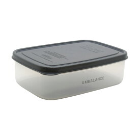 EMBALANCE（エンバランス） RECTANGLE CONTAINER（レクタングルコンテナ） M（870ml）／Gray（グレー）