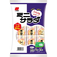 三幸製菓　ミニサラダ　九州醤油味 22枚×16個セット［米菓　せんべい］