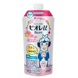 花王 ビオレu エンジェルローズ詰め替え 340ml[ビオレu ボディソープ]