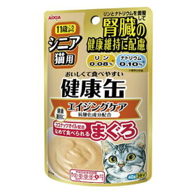 シニア猫用健康缶パウチエイジングケア40g[キャットフード ウエット パウチ]